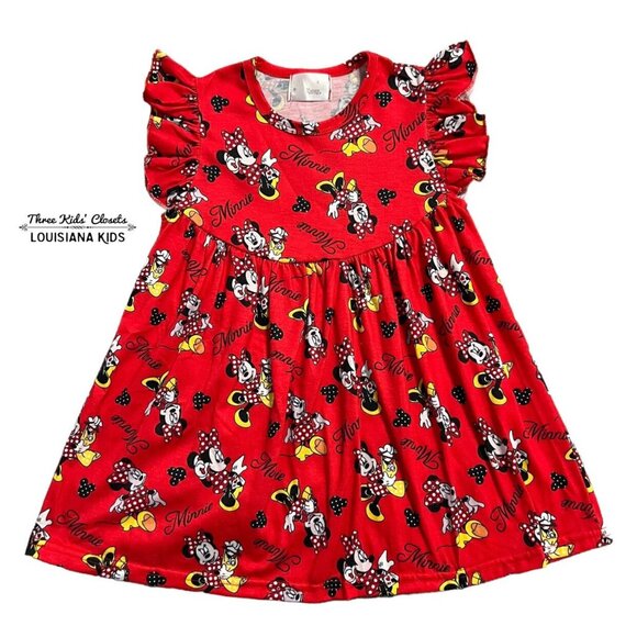 Royal Roe 3T Minnie Mouse Tunic Dress - Picture 1 of 4